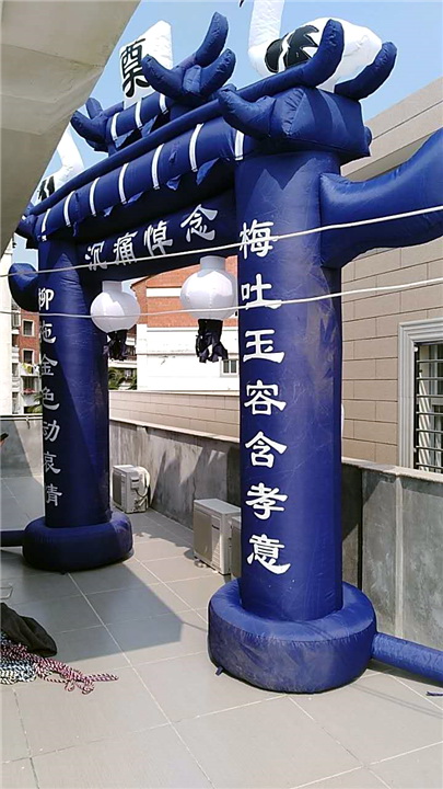 山东长清殡葬白事一条龙 灵堂布置